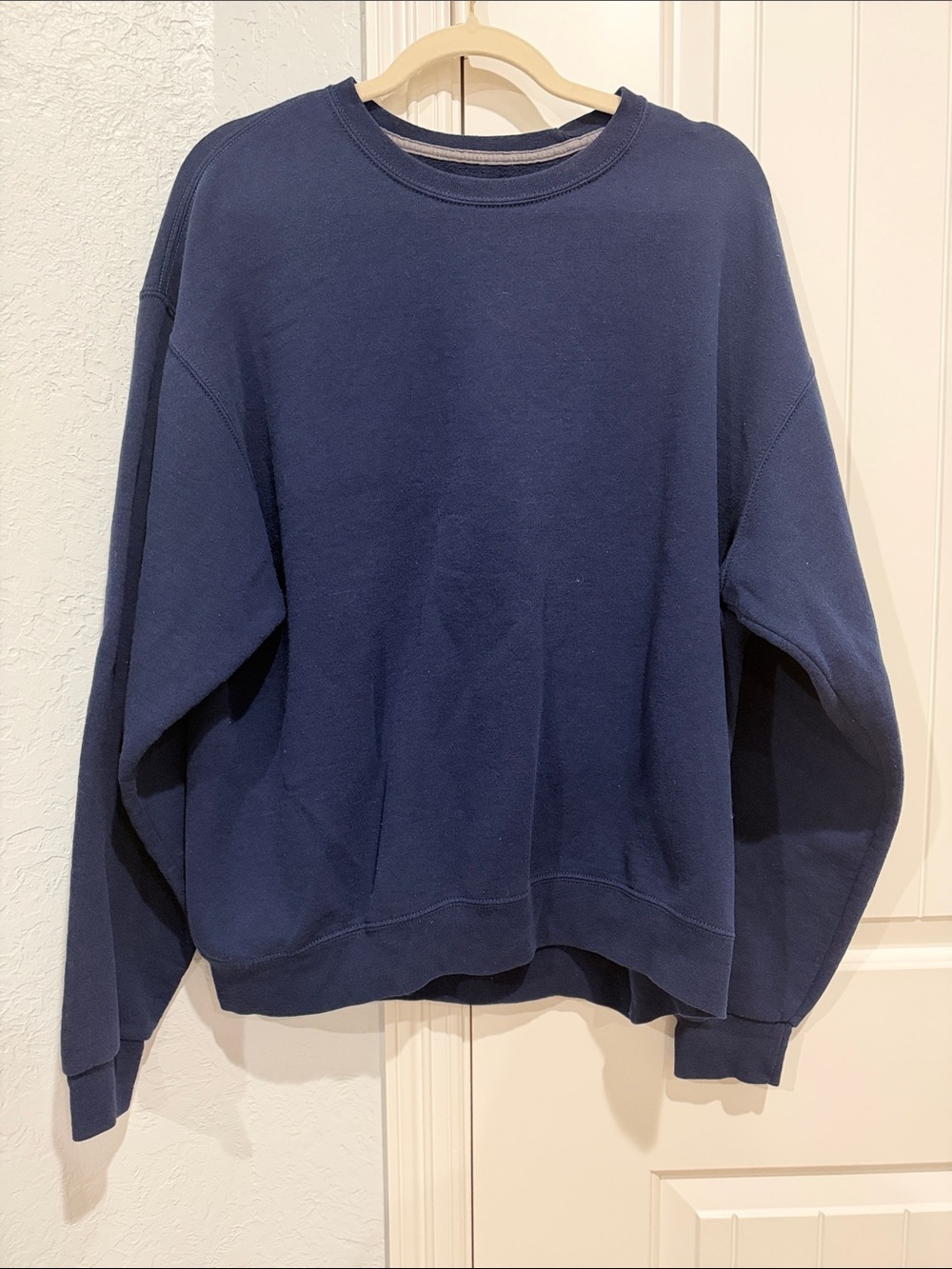 Fruit of the Loom Navy Crewneck Sweatshirt